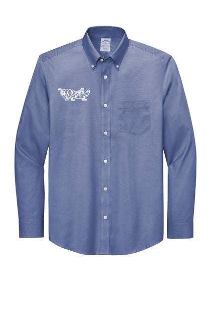 Brooks Brothers Men's Wrinkle-Free Stretch Pinpoint Shirt