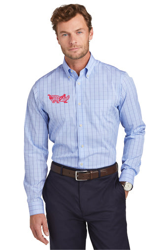 Brooks Brothers Wrinkle Free Stretch Patterned Shirt