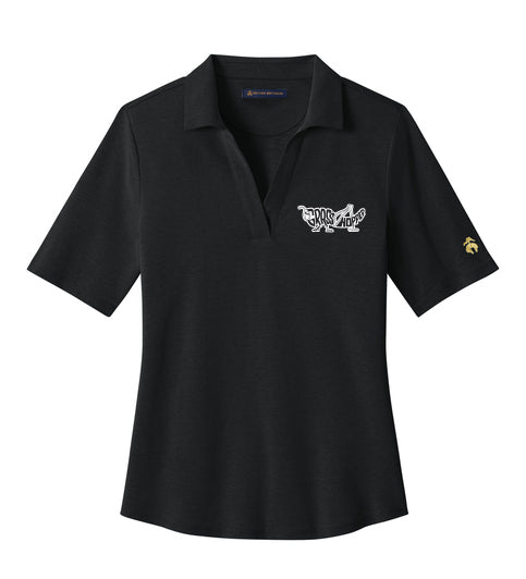 Brooks Brothers Women's Pinpoint Pique Polo